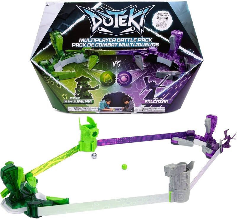 DŌTEKI Store Doteki Multiplayer Battle Pack - Organika and Spiritek - Custom Multiplayer Pinball Battle Game - Fast Paced Holiday Party Games for Endless Players - Girls and Boys Gifts Ages 8 Years and Up - Image 1